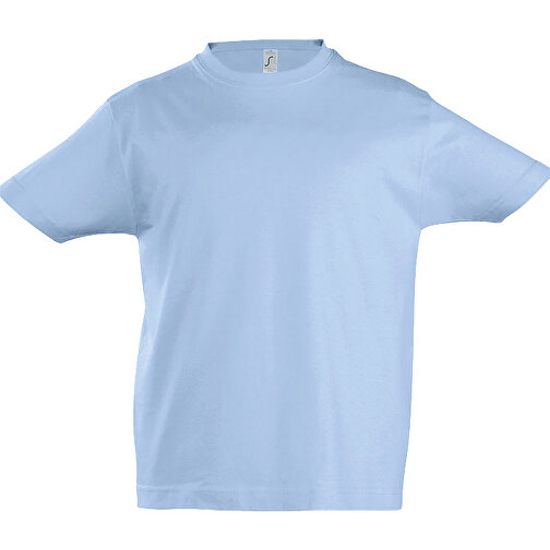 T-Shirt - Imperial Kids , Sol´s, himmelsblau, Baumwolle, M, 86,00cm x 94,00cm (Länge x Breite), Bild 1