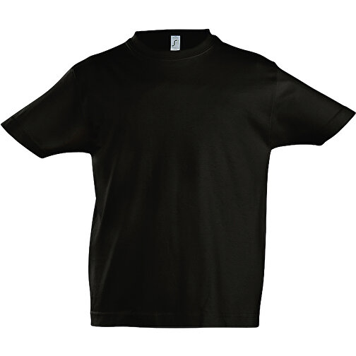 T-Shirt - Imperial Kids , Sol´s, tiefschwarz, Baumwolle, XXL, 118,00cm x 128,00cm (Länge x Breite), Bild 1
