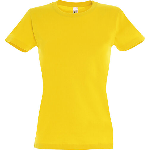 T-Shirt - Imperial Women , Sol´s, gold, Baumwolle, L, 65,00cm x 47,00cm (Länge x Breite), Bild 1