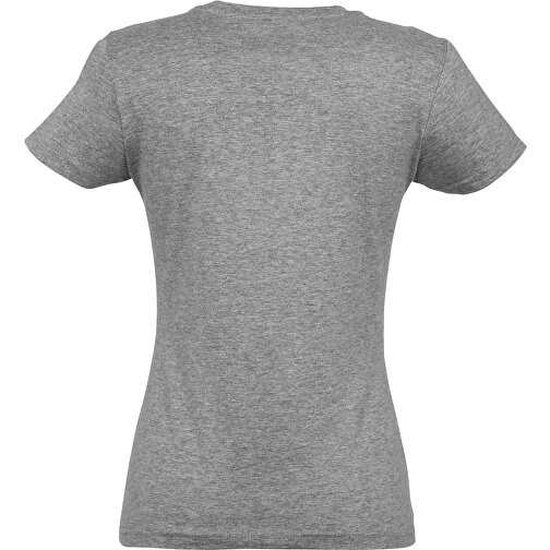 T-Shirt - Imperial Women , Sol´s, graue melange, Baumwolle, XL, 67,00cm x 50,00cm (Länge x Breite), Bild 3
