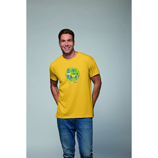 T-Shirt - Imperial , Sol´s, grasgrün, Baumwolle, XS, 64,00cm x 48,00cm (Länge x Breite), Bild 4