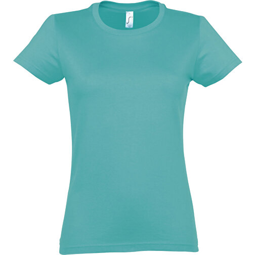 T-Shirt - Imperial Women , Sol´s, carolina-blau, Baumwolle, XL, 67,00cm x 50,00cm (Länge x Breite), Bild 1