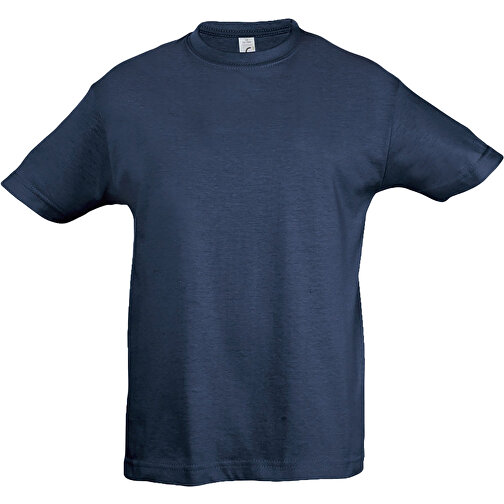T-Shirt - Regent Kids , Sol´s, jeans-blau, Baumwolle, L, 96,00cm x 104,00cm (Länge x Breite), Bild 1