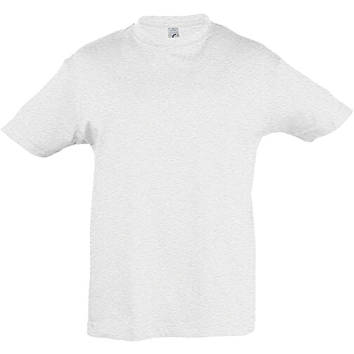 T-Shirt - Regent Kids , Sol´s, asche, Baumwolle, M, 86,00cm x 94,00cm (Länge x Breite), Bild 1