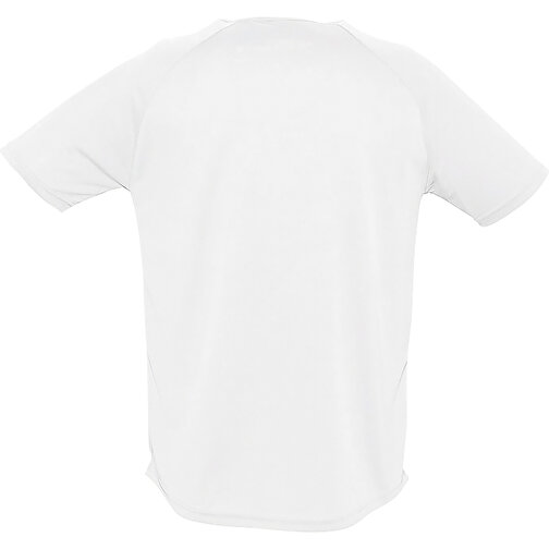 T-Shirt - Sporty , Sol´s, weiß, Polyester, XS, 68,00cm x 47,00cm (Länge x Breite), Bild 2