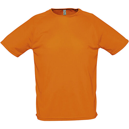 T-Shirt - Sporty , Sol´s, orange, Polyester, M, 72,00cm x 53,00cm (Länge x Breite), Bild 1