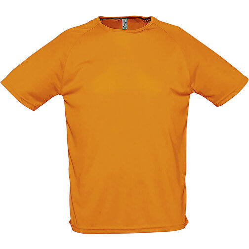 T-Shirt - Sporty , Sol´s, neon orange, Polyester, S, 70,00cm x 50,00cm (Länge x Breite), Bild 1