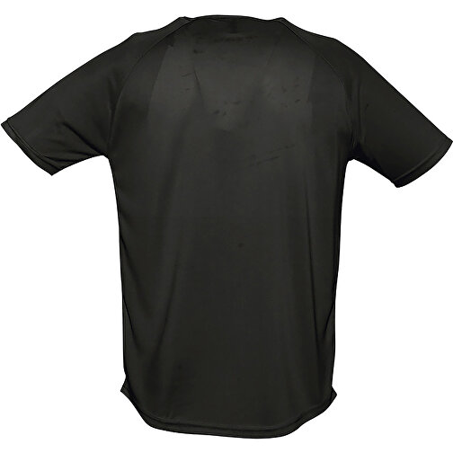 T-Shirt - Sporty , Sol´s, schwarz, Polyester, L, 74,00cm x 56,00cm (Länge x Breite), Bild 2