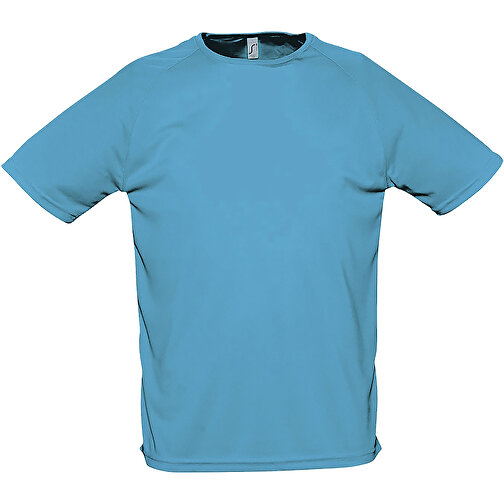 T-Shirt - Sporty , Sol´s, aqua, Polyester, XXS, 66,00cm x 44,00cm (Länge x Breite), Bild 1