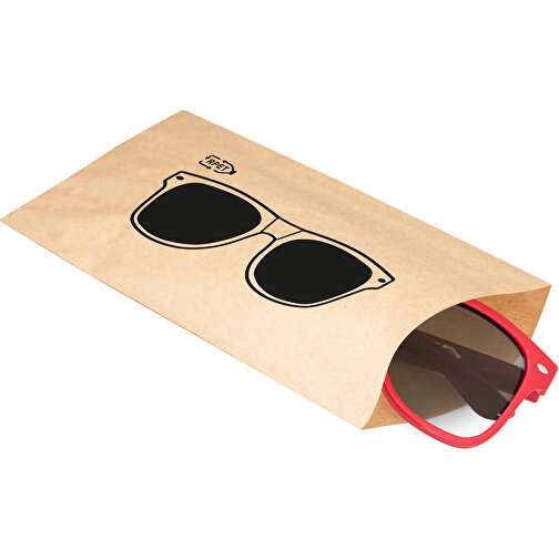 SALEMA. RPET Sonnenbrille , rot, rPET, , Bild 4
