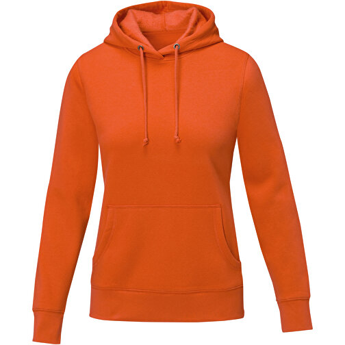 Charon Damen Kapuzenpullover , orange, Strick 50% Baumwolle, 50% Polyester, 240 g/m2, XL, , Bild 3