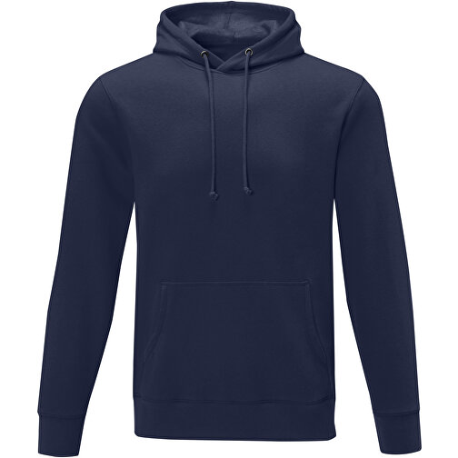 Charon Herren Kapuzenpullover , navy, Strick 50% Baumwolle, 50% Polyester, 240 g/m2, M, , Bild 3