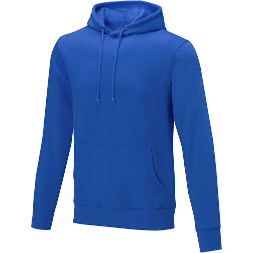 Charon Herren Kapuzenpullover , blau, Strick 50% Baumwolle, 50% Polyester, 240 g/m2, M, , Bild 1