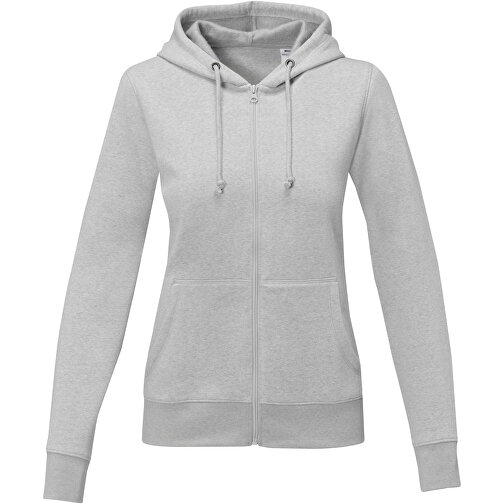 Sudadera con capucha y cremallera completa para mujer 'Theron', Imagen 3