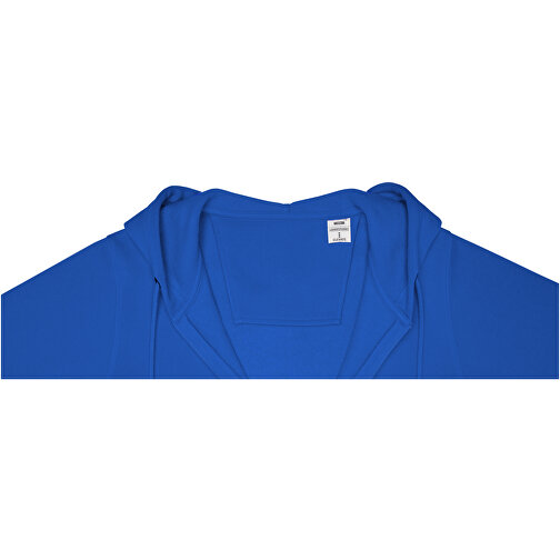 Theron Damen Kapuzenpullover Mit Reißverschluss , blau, Strick 50% Baumwolle, 50% Polyester, 240 g/m2, XL, , Bild 5
