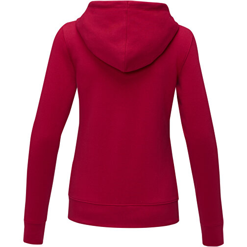 Theron Damen Kapuzenpullover Mit Reissverschluss , rot, Strick 50% Baumwolle, 50% Polyester, 240 g/m2, L, , Bild 4