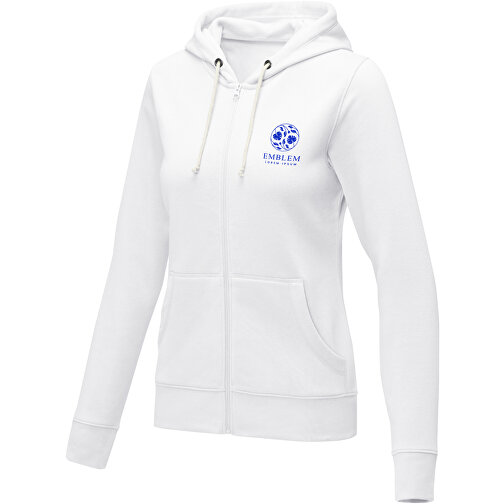 Sudadera con capucha y cremallera completa para mujer 'Theron', Imagen 2