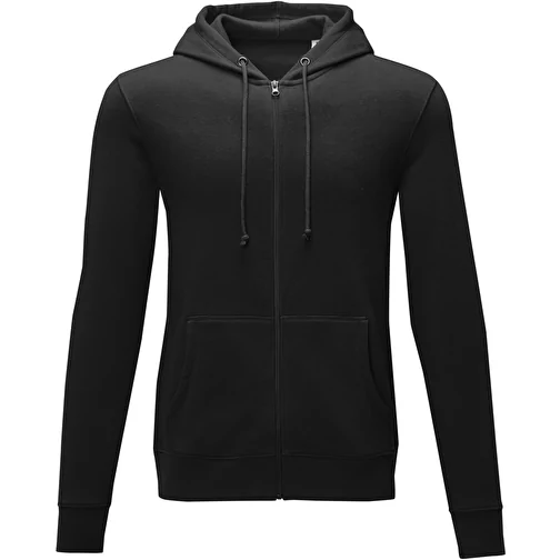 Theron hoodie med dragkedja herr, Bild 3