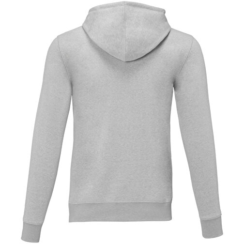 Theron Herren Kapuzenpullover Mit Reißverschluss , heather grau, Strick 65% Baumwolle, 26% Polyester, 9% Viskose, 240 g/m2, 3XL, , Bild 4