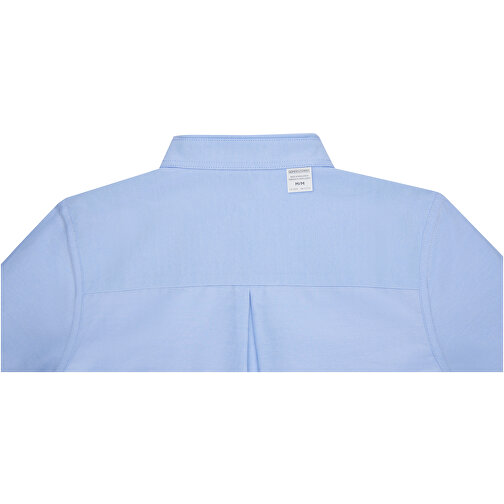 Pollux Damenbluse Mit Langen Ärmeln , hellblau, Oxford-Gewebe 55% Baumwolle, 45% Polyester, 130 g/m2, L, , Bild 5