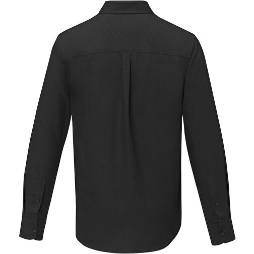 Pollux Herrenhemd Mit Langen Ärmeln , schwarz, Oxford-Gewebe 55% Baumwolle, 45% Polyester, 130 g/m2, S, , Bild 4