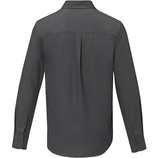 Pollux Herrenhemd Mit Langen Ärmeln , storm grey, Oxford-Gewebe 55% Baumwolle, 45% Polyester, 130 g/m2, S, , Bild 4