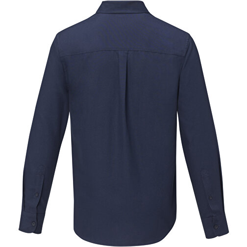 Pollux Herrenhemd Mit Langen Ärmeln , navy, Oxford-Gewebe 55% Baumwolle, 45% Polyester, 130 g/m2, XXL, , Bild 4