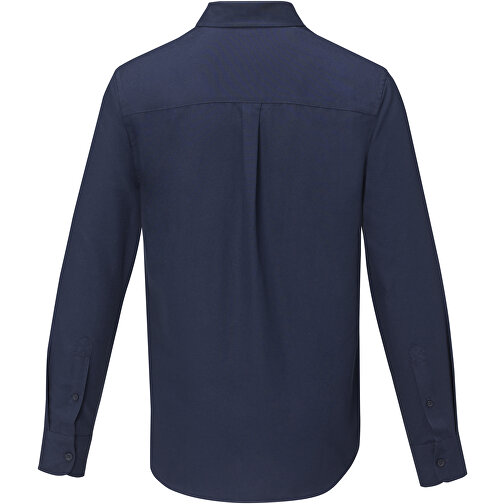 Pollux Herrenhemd Mit Langen Ärmeln , navy, Oxford-Gewebe 55% Baumwolle, 45% Polyester, 130 g/m2, 2XL, , Bild 4