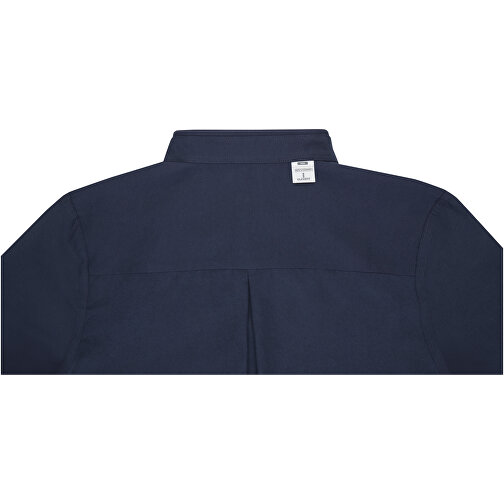 Pollux Herrenhemd Mit Langen Ärmeln , navy, Oxford-Gewebe 55% Baumwolle, 45% Polyester, 130 g/m2, XS, , Bild 5