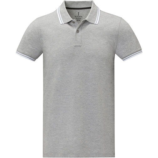 Polo de manga corta con ribete para hombre 'Amarago', Imagen 3