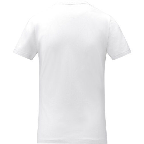 Somoto T-Shirt Mit V-Ausschnitt Für Damen , Green Concept, weiss, Single jersey Strick 100% Baumwolle, 160 g/m2, L, , Bild 4