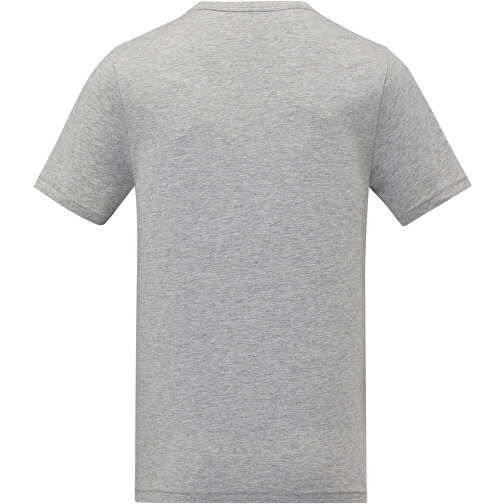 Somoto T-Shirt Mit V-Ausschnitt Für Herren , Green Concept, heather grau, Single jersey Strick 90% Baumwolle, 10% Viskose, 160 g/m2, M, , Bild 4