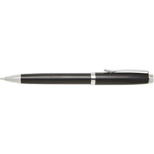 Vivace Kugelschreiber , mattschwarz, Messing, 13,80cm (Länge), Bild 3