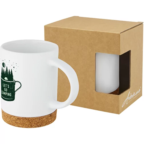 Tasse Neiva de 425 ml en céramique avec base en liège, Image 2
