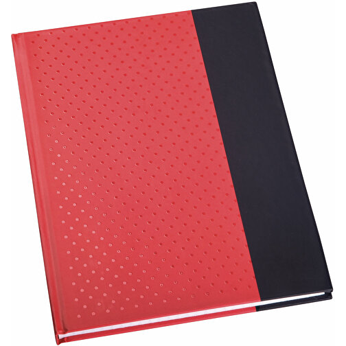 Notizbuch SIGNUM Im DIN-A6-Format , rot, Papier, 10,50cm x 1,00cm x 18,80cm (Länge x Höhe x Breite), Bild 1