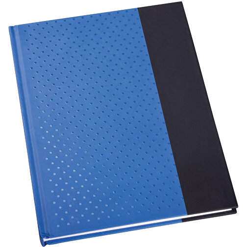 Notizbuch SIGNUM Im DIN-A5-Format , blau, Papier, 14,60cm x 1,00cm x 21,00cm (Länge x Höhe x Breite), Bild 1