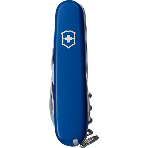 CLIMBER- Victorinox Schweizer Messer , Victorinox, blau, hochlegierter, rostfreier Stahl, 9,10cm x 1,70cm x 2,70cm (Länge x Höhe x Breite), Bild 1