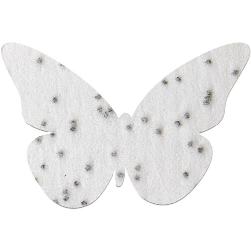 Schmetterling Samenpapier Im Klappkärtchen Ei , individuell, Papier, Saatgut, 10,60cm x 8,50cm (Länge x Breite), Bild 4