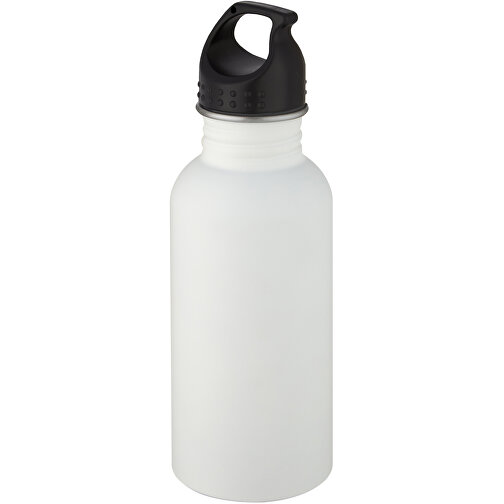 Luca 500 Ml Sportflasche , weiss, Edelstahl, PP Kunststoff, Silikon Kunststoff, 21,20cm (Höhe), Bild 1