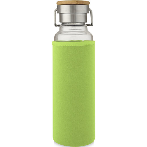 Thor 660 Ml Glasflasche Mit Neoprenhülle , Green Concept, limone, Borosilikatglas, PP Kunststoff, Bambusholz, 26,20cm (Höhe), Bild 5