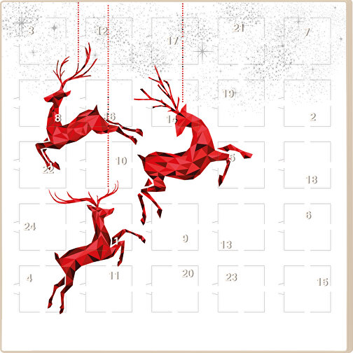 Calendario dell\'Avvento quadrato Ritter SPORT Mini, Immagine 1