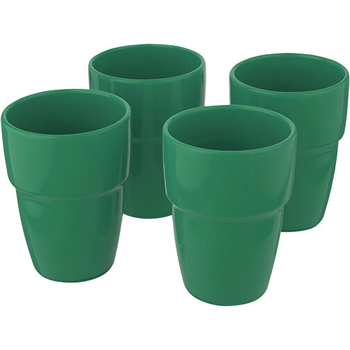 Set de regalo de 4 vasos apilables de 280 ml 'Staki', Imagen 6