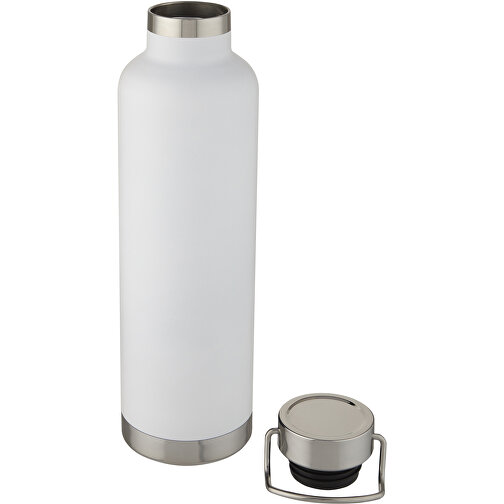 Thor 1 L Kupfer-Vakuum Isoliersportflasche , weiß, Edelstahl, PP Kunststoff, Silikon Kunststoff, 28,90cm (Höhe), Bild 5