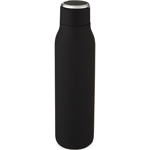 Marka 600 Ml Kupfer-Vakuum Isolierflasche Mit Metallschlaufe , schwarz, Edelstahl, PP Kunststoff, Silikon Kunststoff, 26,30cm (Höhe), Bild 6