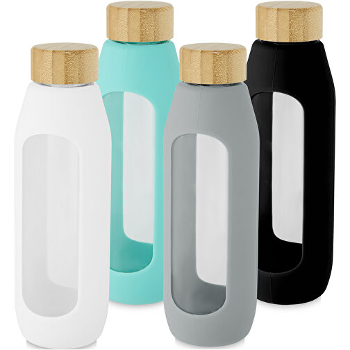 Tidan 600 Ml Flasche Aus Borosilikatglas Mit Silikongriff , weiss, Borosilikatglas, Silikon Kunststoff, 22,00cm (Höhe), Bild 9