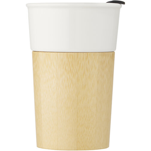 Tasse Pereira de 320 ml en porcelaine avec paroi extérieure en bambou, Image 5