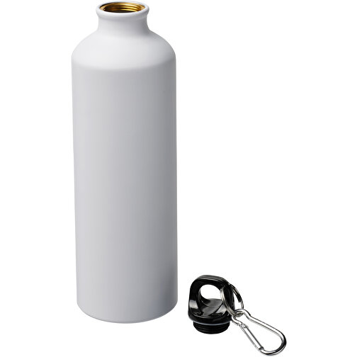 Oregon 770 Ml Matte Sportflasche Mit Karabinerhaken , weiß, Aluminium, 25,00cm (Höhe), Bild 4