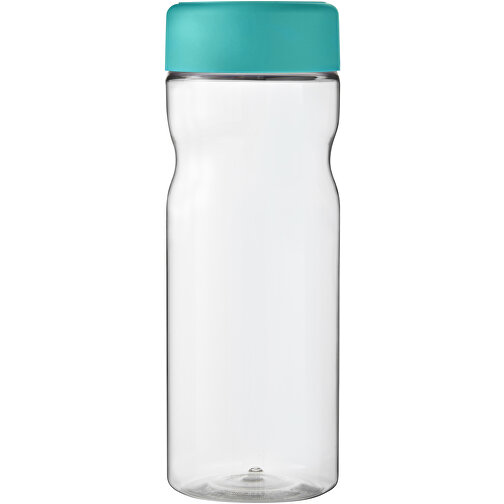 H2O Active® Base Tritan™ 650-ml-Sportflasche Mit Drehdeckel , Green Concept, transparent klar / aquablau, Eastman Tritan™, 20,60cm (Höhe), Bild 4