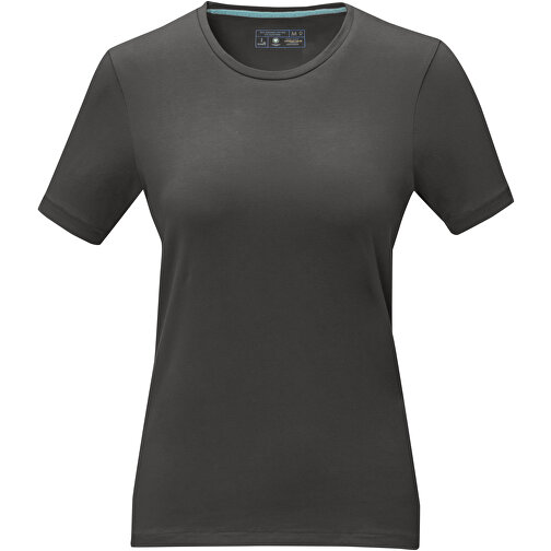 Balfour T-Shirt Für Damen , Green Concept, storm grey, Single jersey Strick 95% Bio Baumwolle, 5% Elastan, 200 g/m2, S, , Bild 3