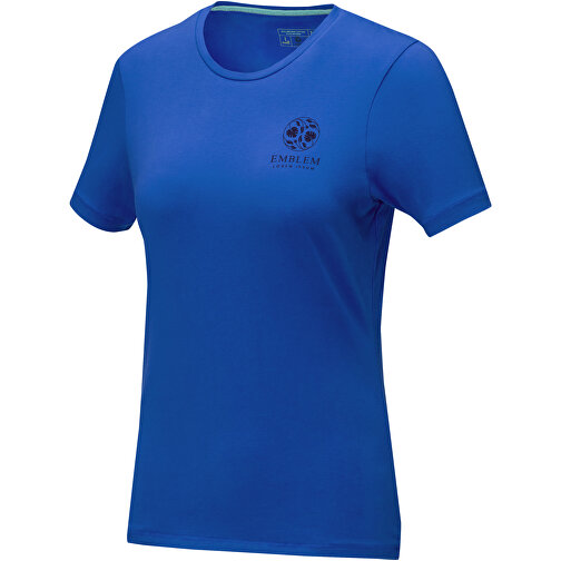 Balfour T-Shirt Für Damen , Green Concept, blau, Single jersey Strick 95% Bio Baumwolle, 5% Elastan, 200 g/m2, M, , Bild 2